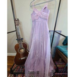 New! Lilac formal maxi dress